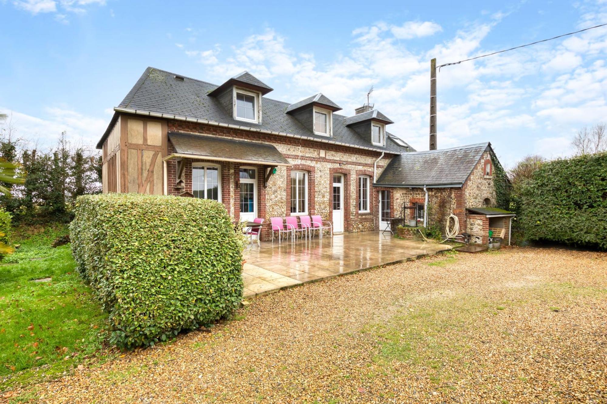 Maison De Vacances Clos Des Hogues Entre Etretat Et Fecamp 圣莱奥纳尔 外观 照片